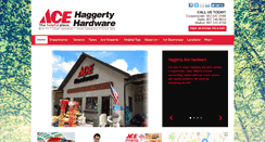 Desktop Screenshot of haggertyace.com